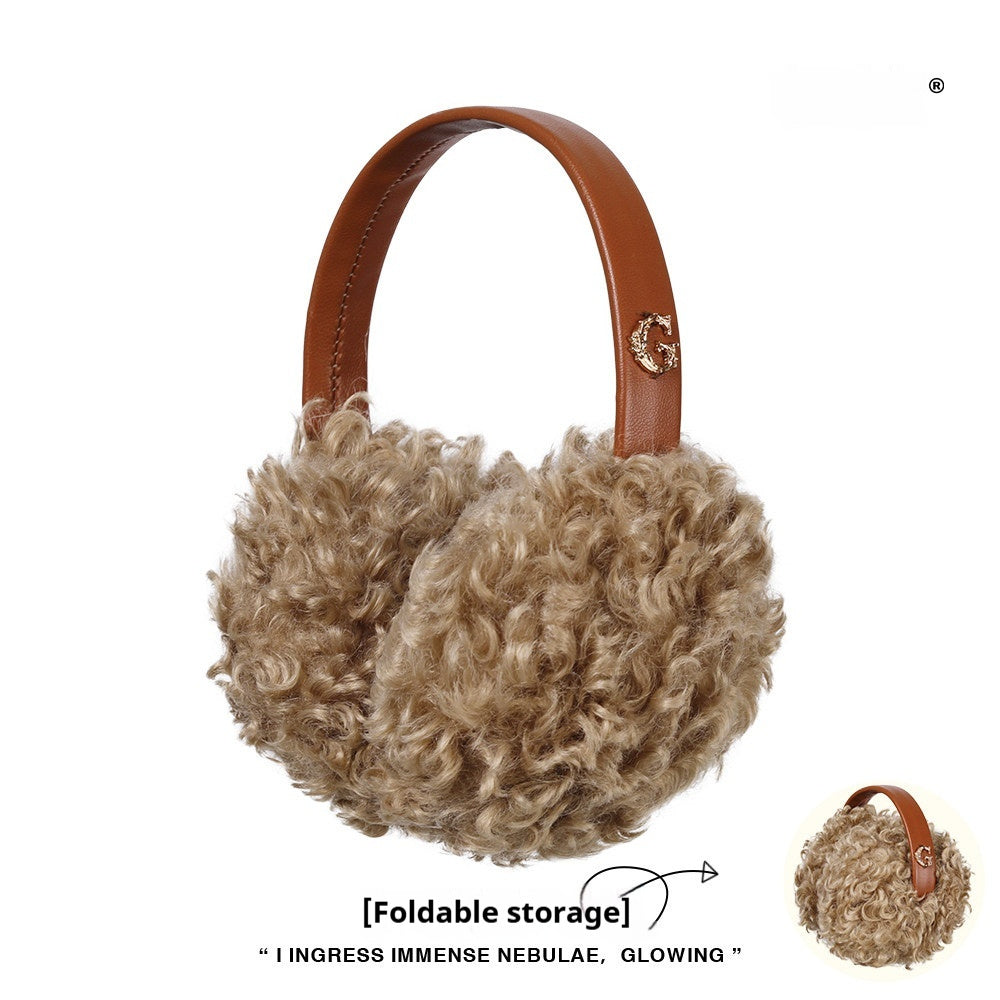 Womens Plush Warm Ear Muffs To Help Prevent Frostbite