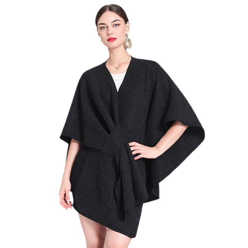 Fashion Shawl Cape Outer Wear