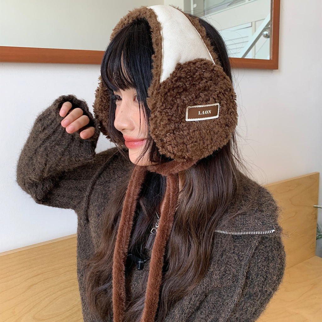 Womens Fleece Ear Warmers For Autumn And Winter Outdoor Cycling To Keep Ears Warm