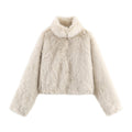 Winter Artificial Fur Effect Coat