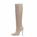 New Small Wide High Stiletto Heel Fashion Boots