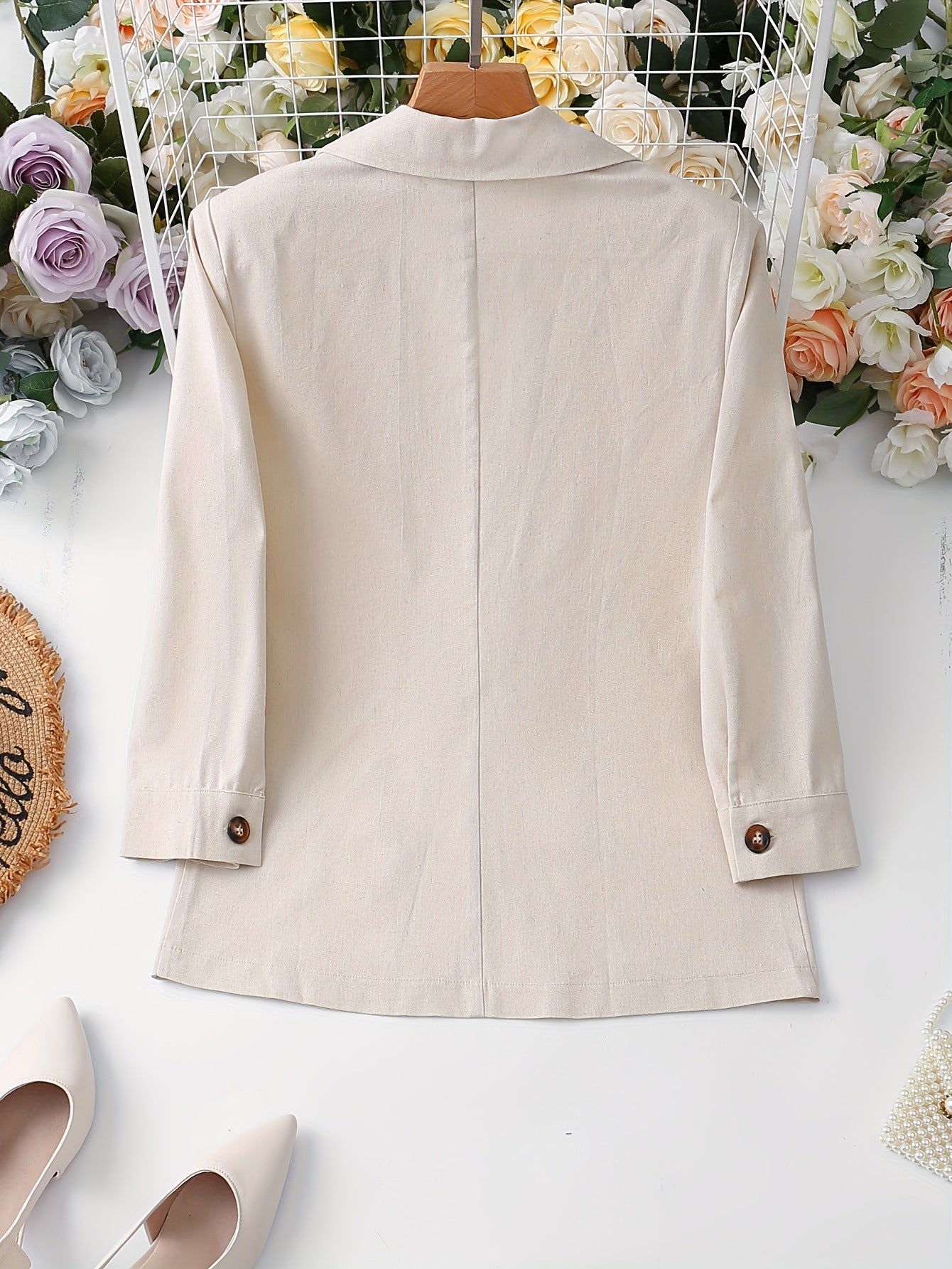 Elegant Light Gray Blazer Light Gray Elegant Blazer Matching