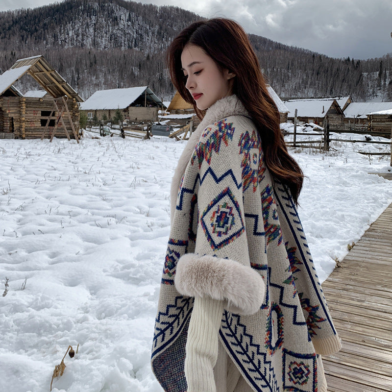 Women's Cloak Yunnan Tibet Qinghai Grassland