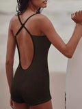 One-piece Women's Sling Slim Fit Backless Design Swimsuit