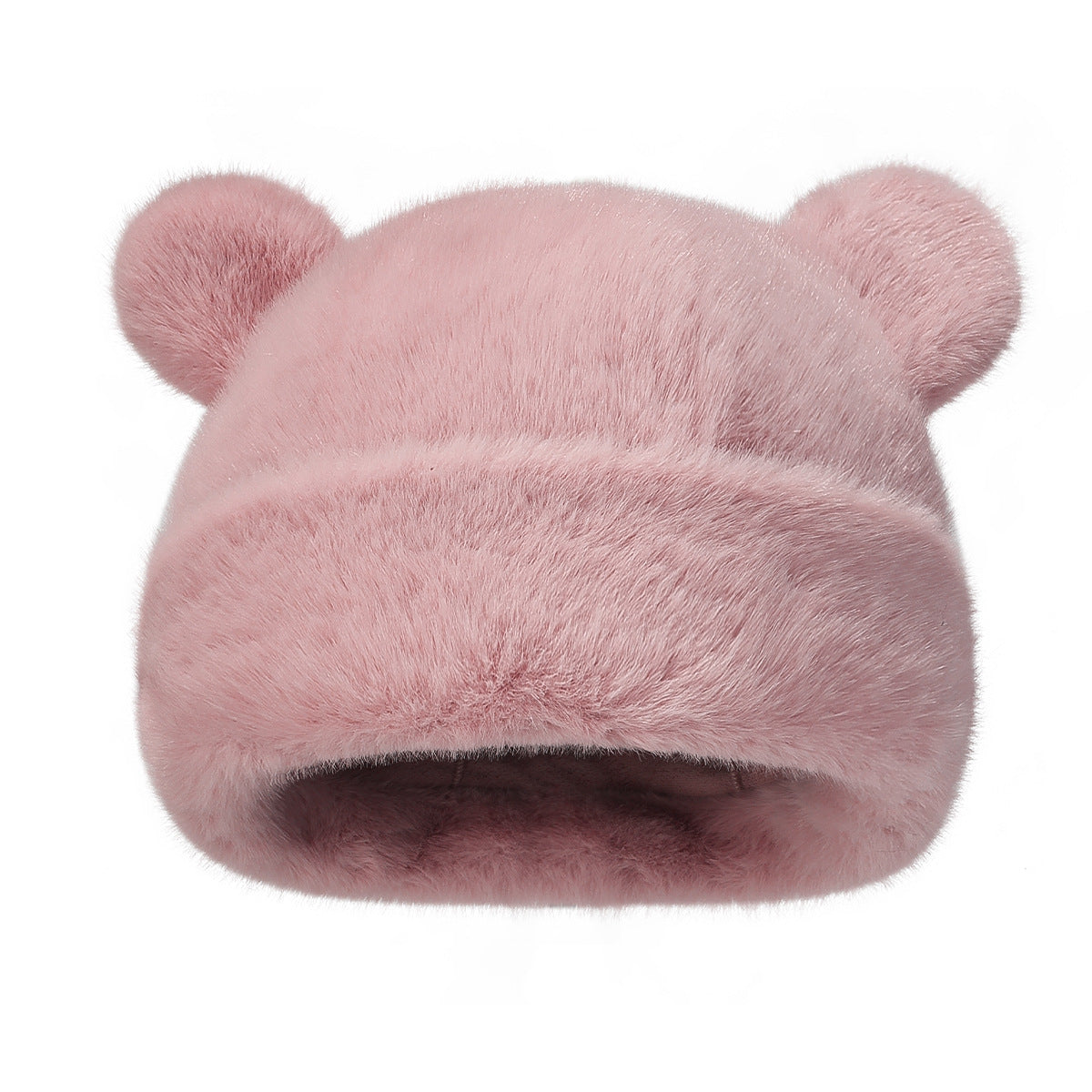 High-Imitation Mink-Fur Earflap Bucket Hat For Warmth And Coziness