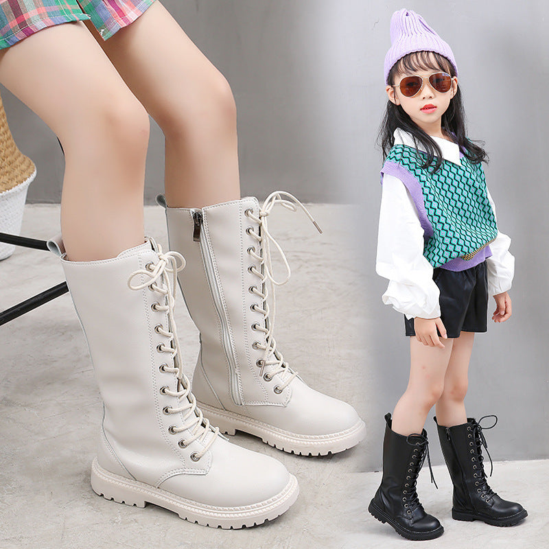 Children's Shoes With Foreign Style Cotton Boots
