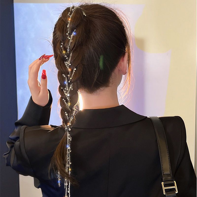 Women's Braided Hair Headwear Hair Accessory For Ponytail Hairpin Barrettes