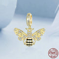 Original Gold-plated Delicate Bee Pendant Jewelry