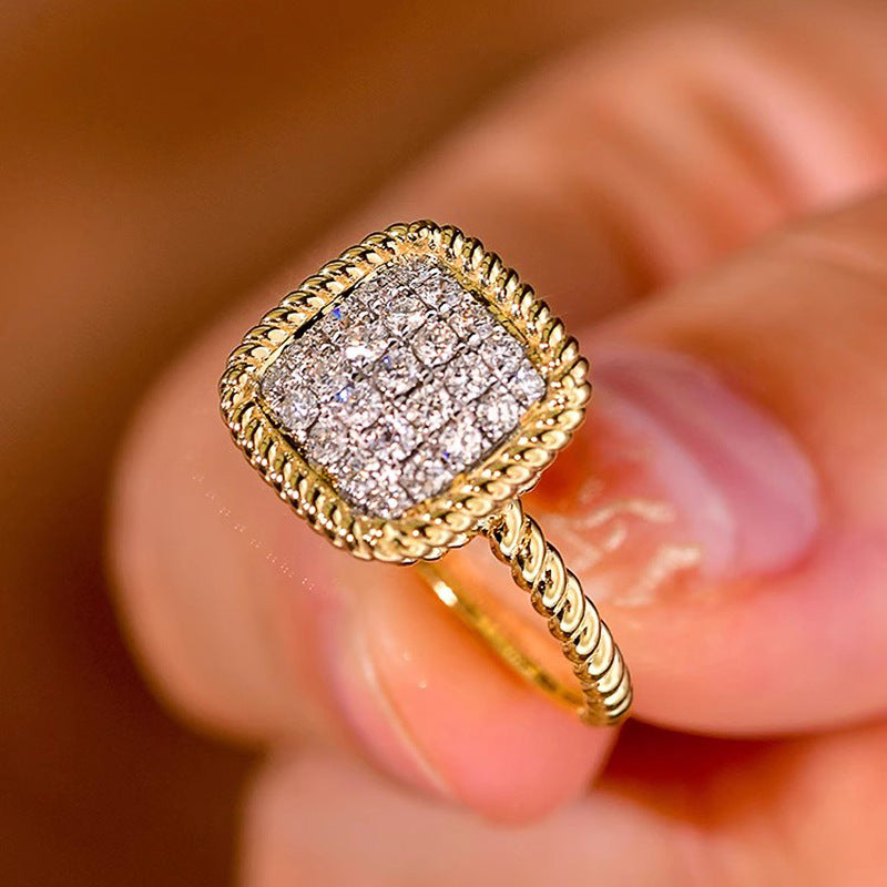 Womens Stylish And Elegant French Style Ring