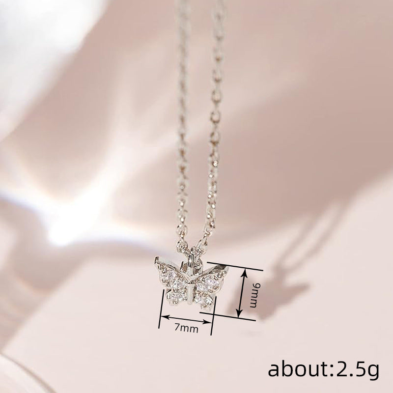 Delicate And Stylish Butterfly Necklace For Women