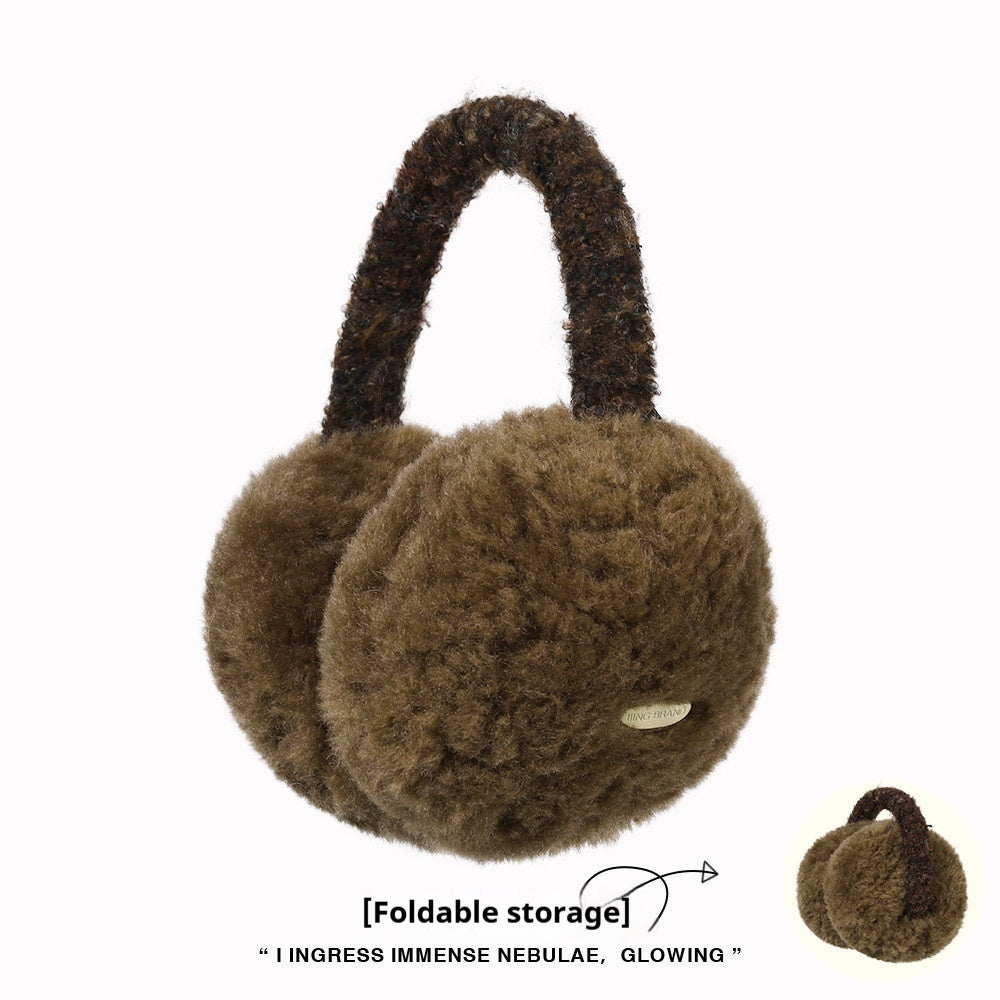 Womens Plush Warm Ear Muffs To Help Prevent Frostbite