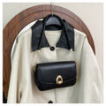 AutumnWinter Soft-Texture Retro Chic Large-Capacity Minimalist Small Square ShoulderCrossbody Bag