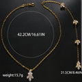 European And American Rhinestone Back Chain Bridal Wedding Accessory Minimalist Design