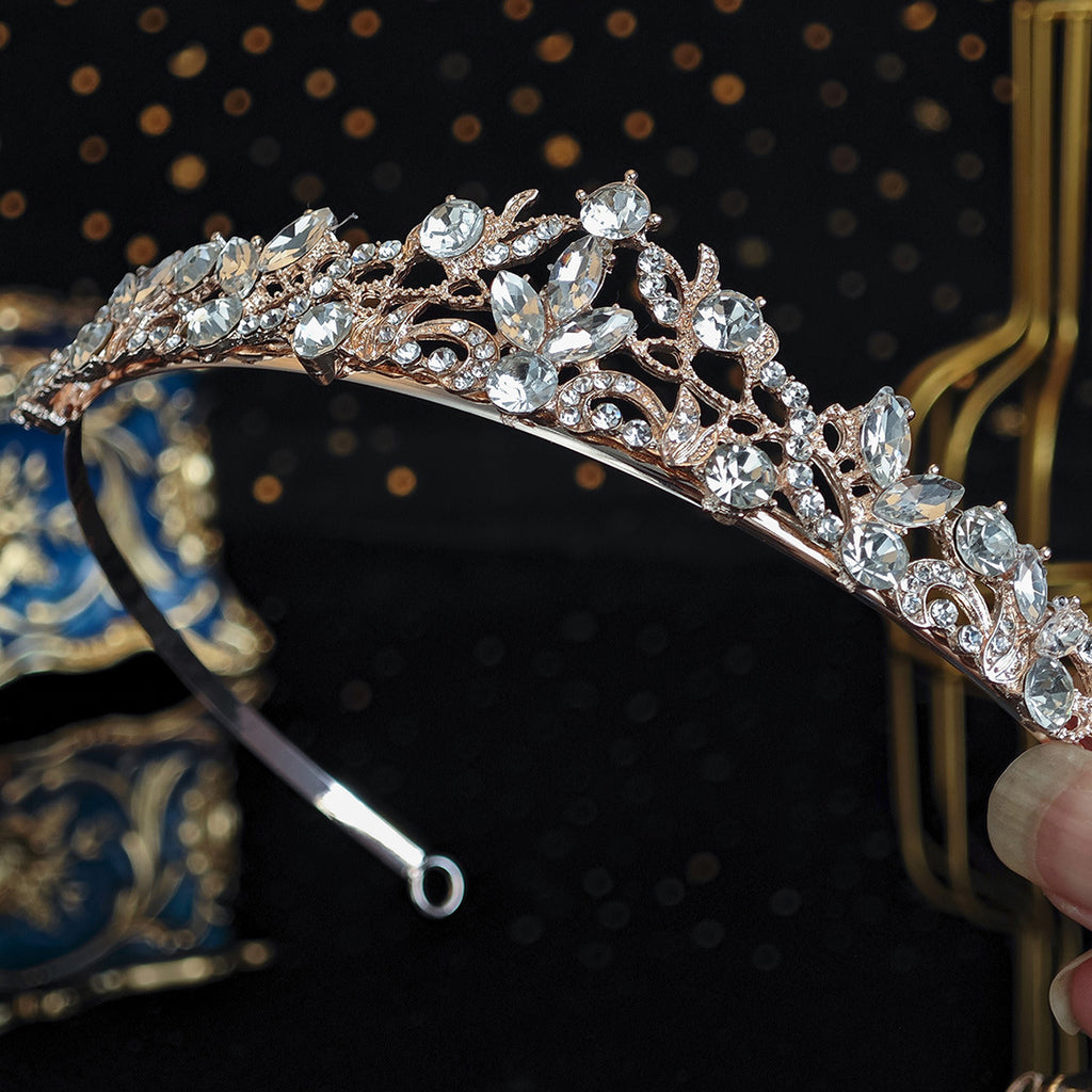 Bridal Headband Crown Vintage Headwear