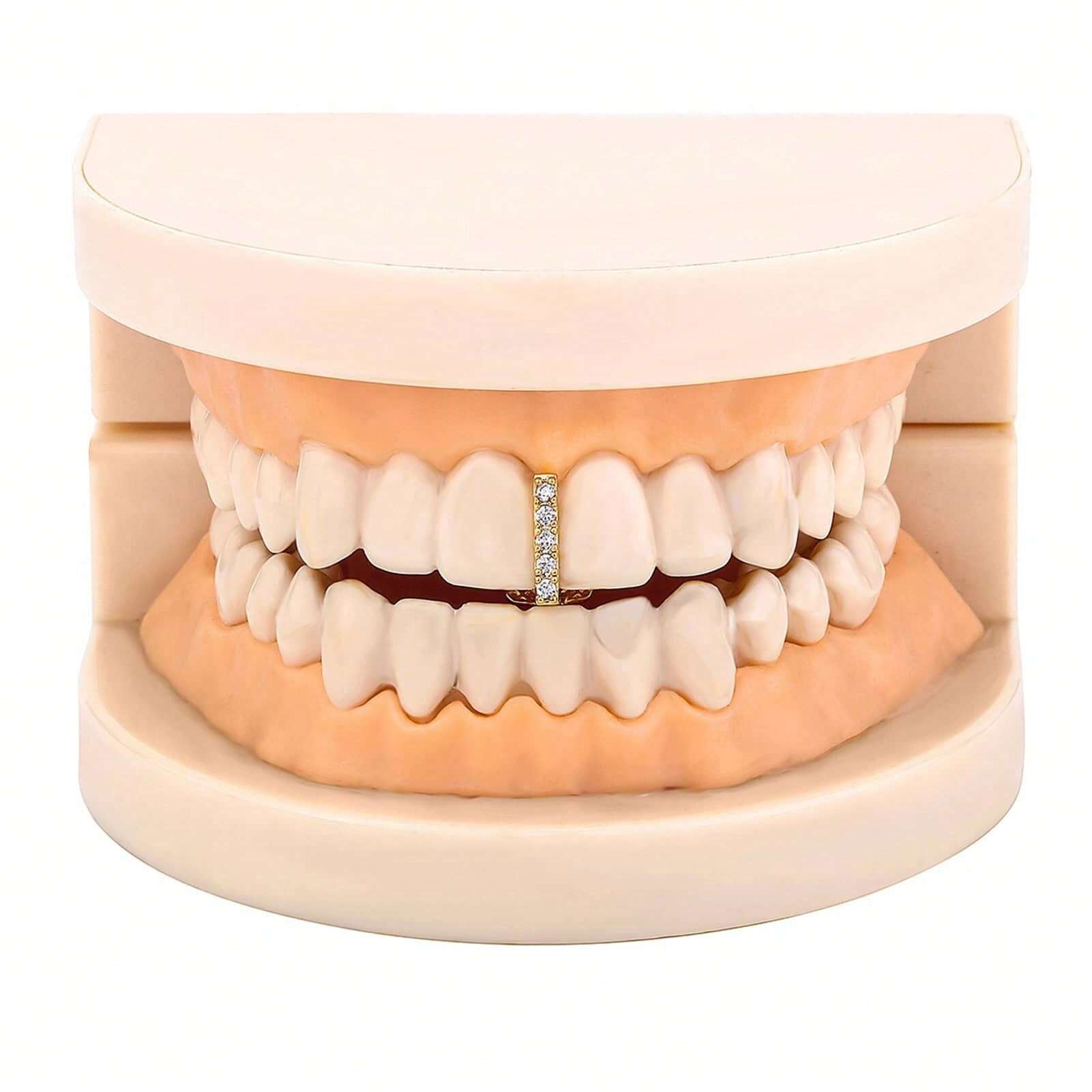 Three-piece Set Of Teeth Joint DIY Hip Hop
