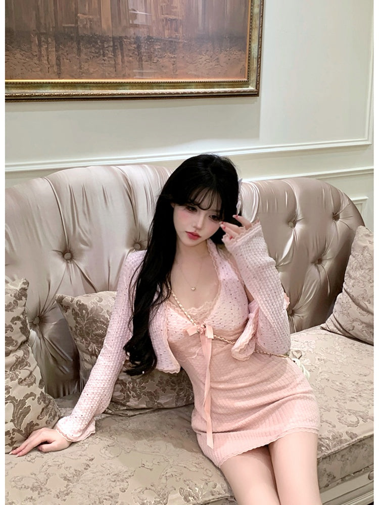 Women's Slim-fit Slimming Dress Cardigan