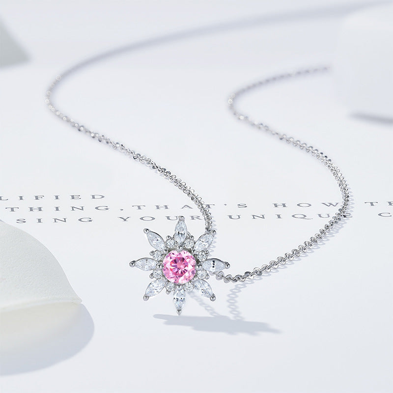 Personalized Color-Changing Snowflake Necklace For Women