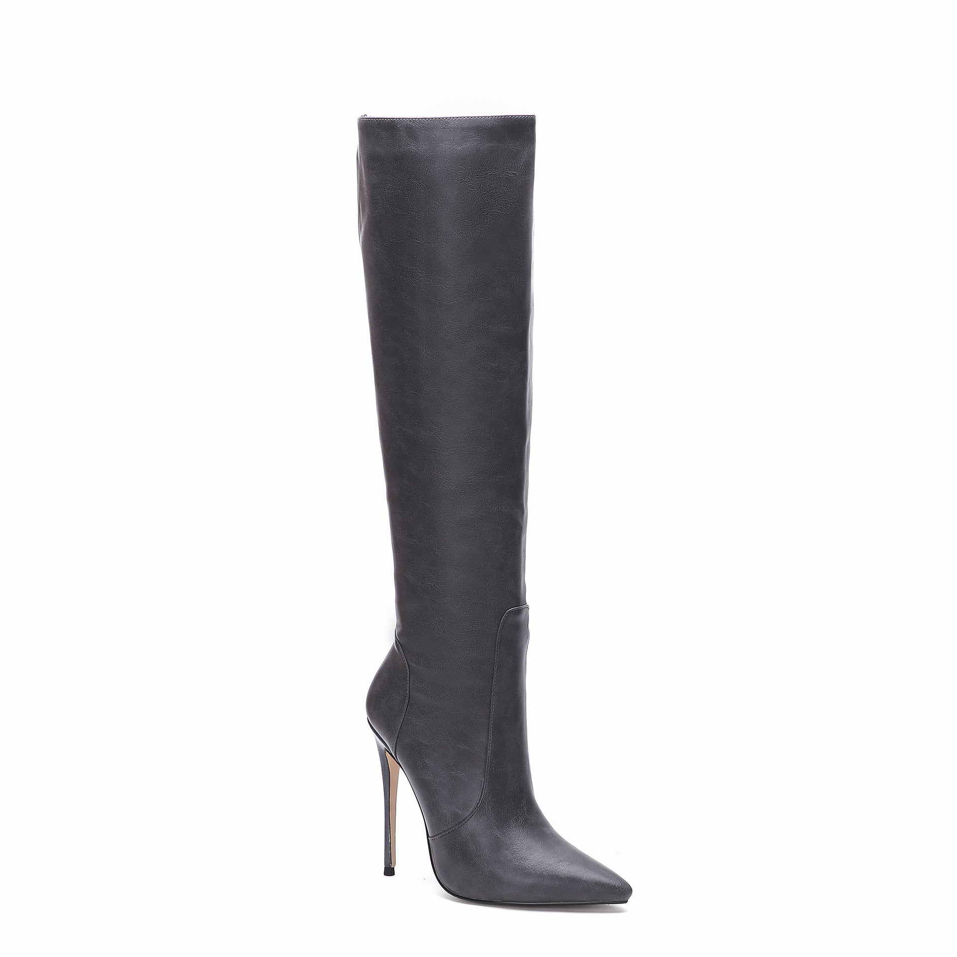 New Small Wide High Stiletto Heel Fashion Boots