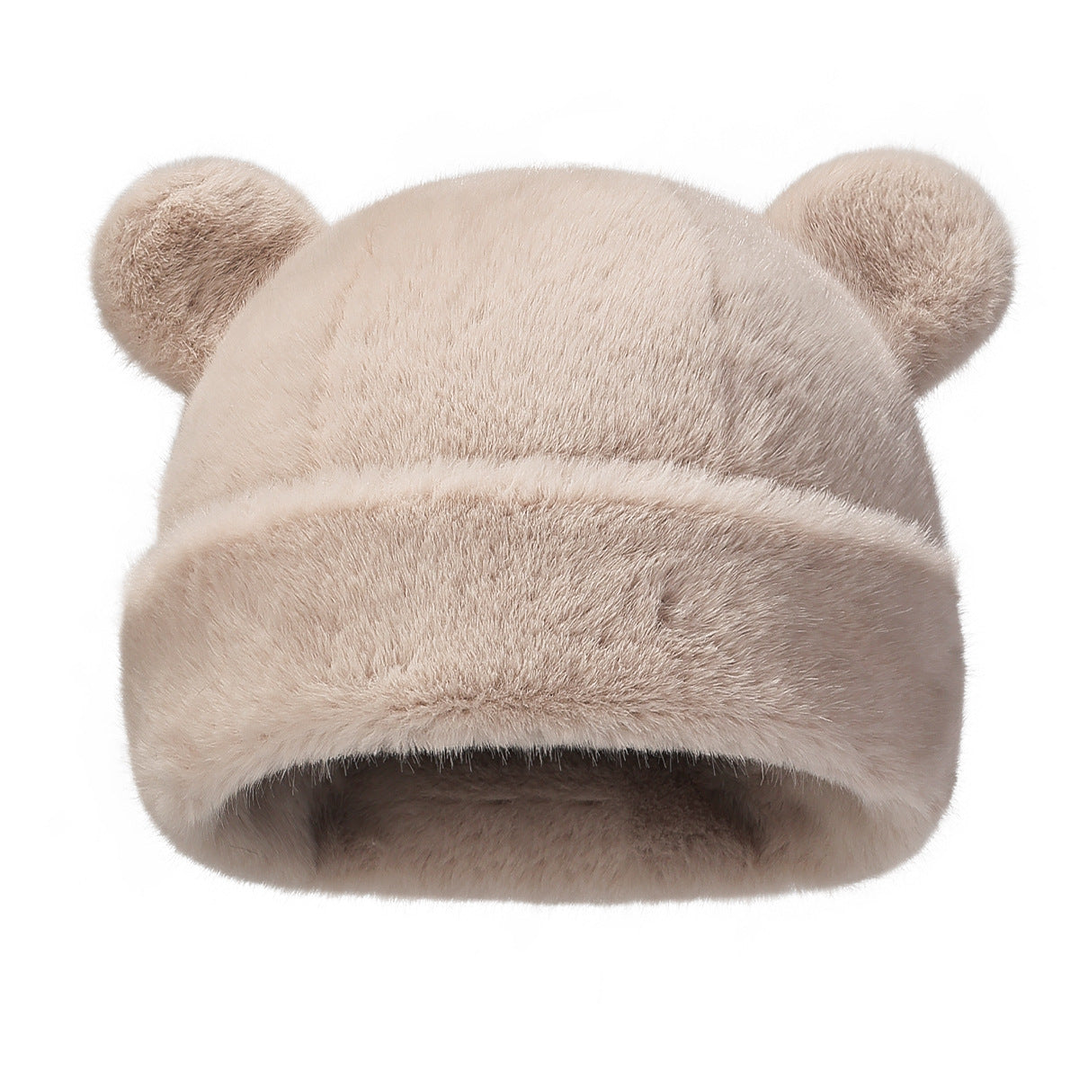High-Imitation Mink-Fur Earflap Bucket Hat For Warmth And Coziness