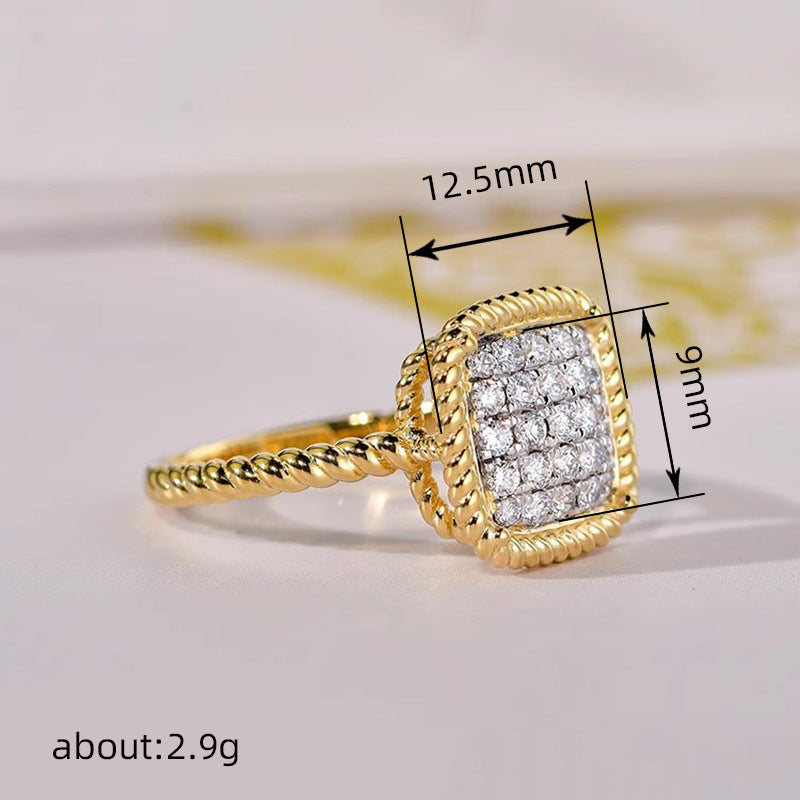 Womens Stylish And Elegant French Style Ring