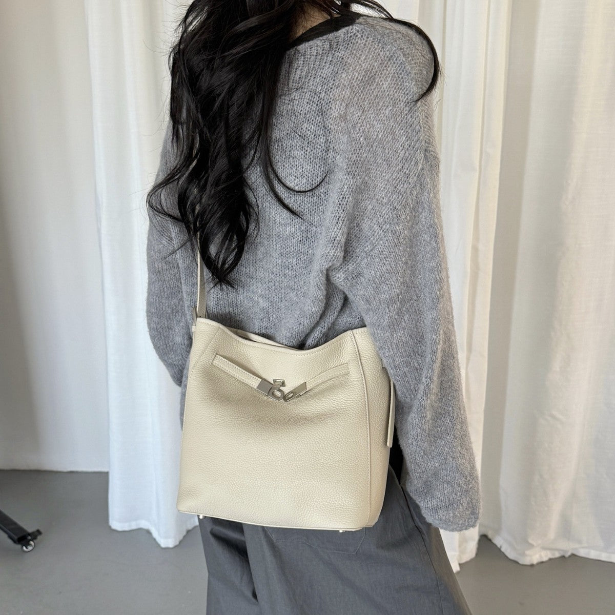 Womens Casual High-Capacity ShoulderCrossbody Bag