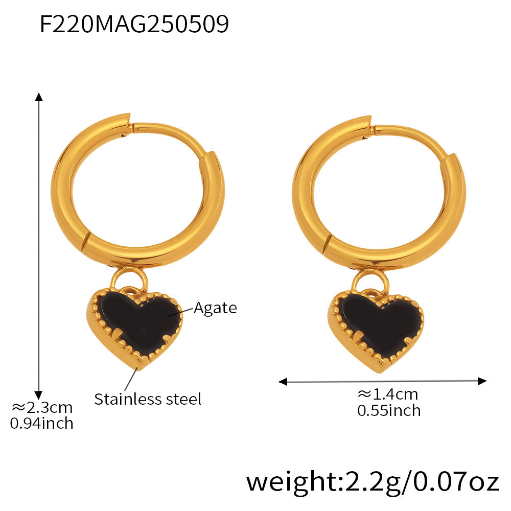 Womens Elegant Stainless Steel Earrings That Retain Their Color