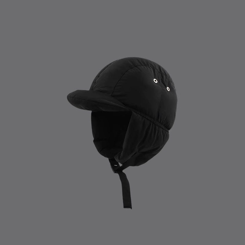 New Winter Down-padded Lei Feng Hat For Women Perfect For Outdoor Cycling