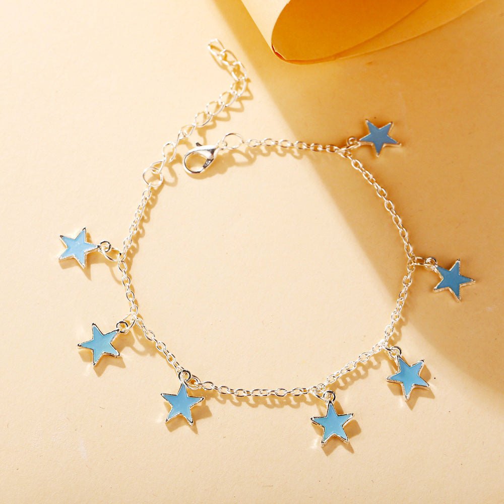 Fashion Summer High Grade Starry Anklet