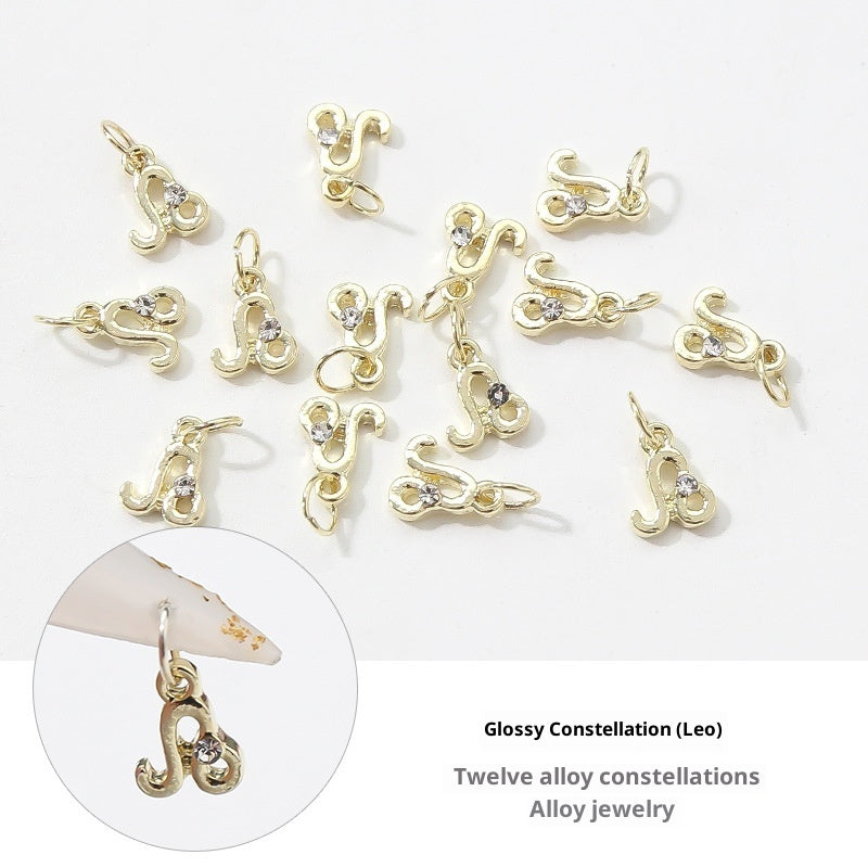 Constellation Ring Alloy Accessory 3D Nail Art