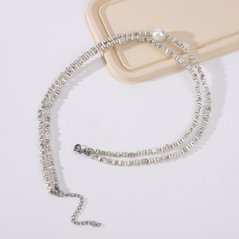 Influencer-approved Clavicle Chain With A Light-luxury High-end Vibe