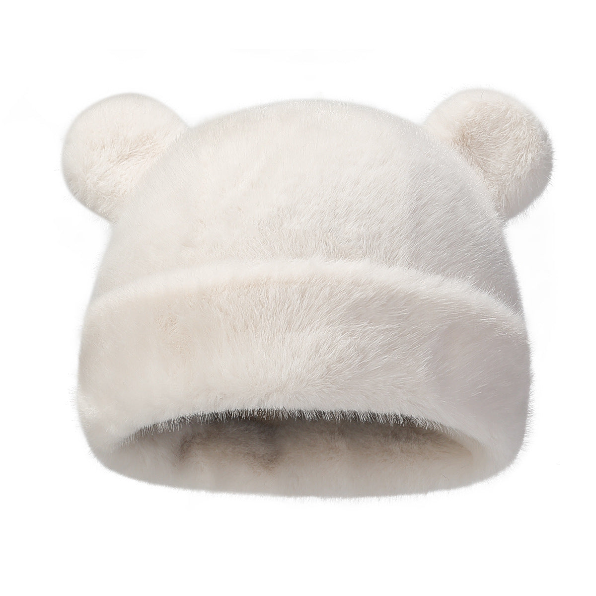 High-Imitation Mink-Fur Earflap Bucket Hat For Warmth And Coziness