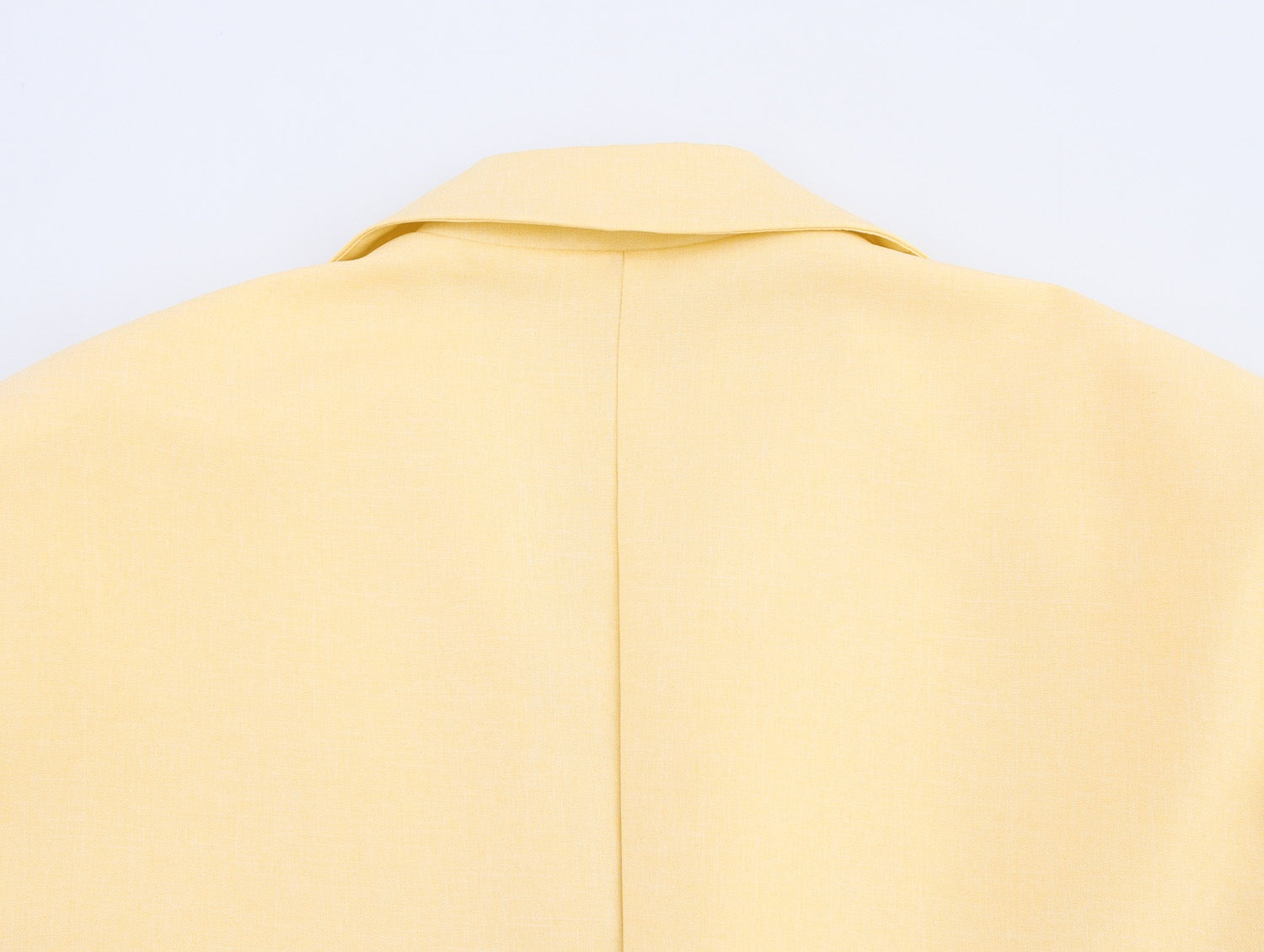 Spring And Autumn Linen Blended Minimalist Blazer