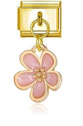 Italian-style Modular Gold Bracelet Accessory Pendant