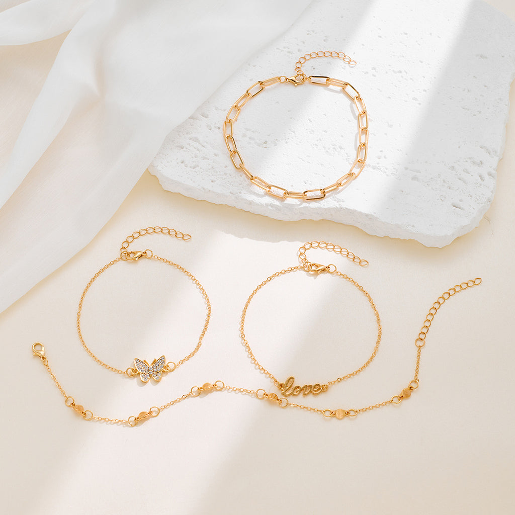 Personalized Minority Exotic Beach Anklet Set