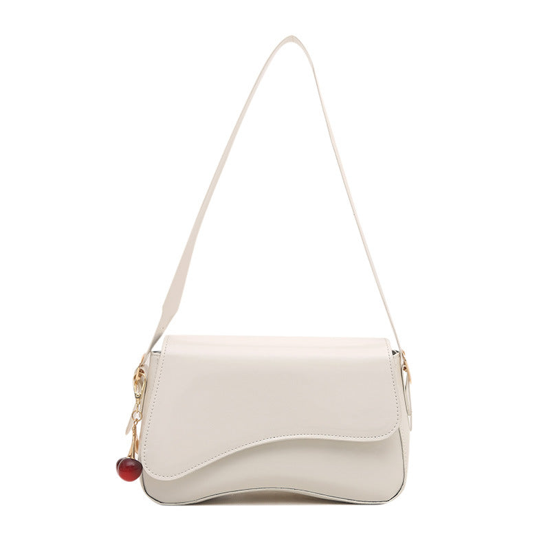 Small Square Shoulder Bag For Work And Commuting Worn Under The Arm