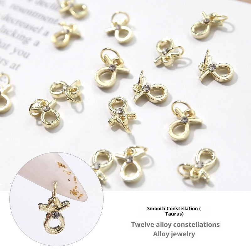 Constellation Ring Alloy Accessory 3D Nail Art