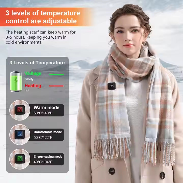 Warm Heating Scarf Intelligent Constant Temperature Electric Heating Scarf