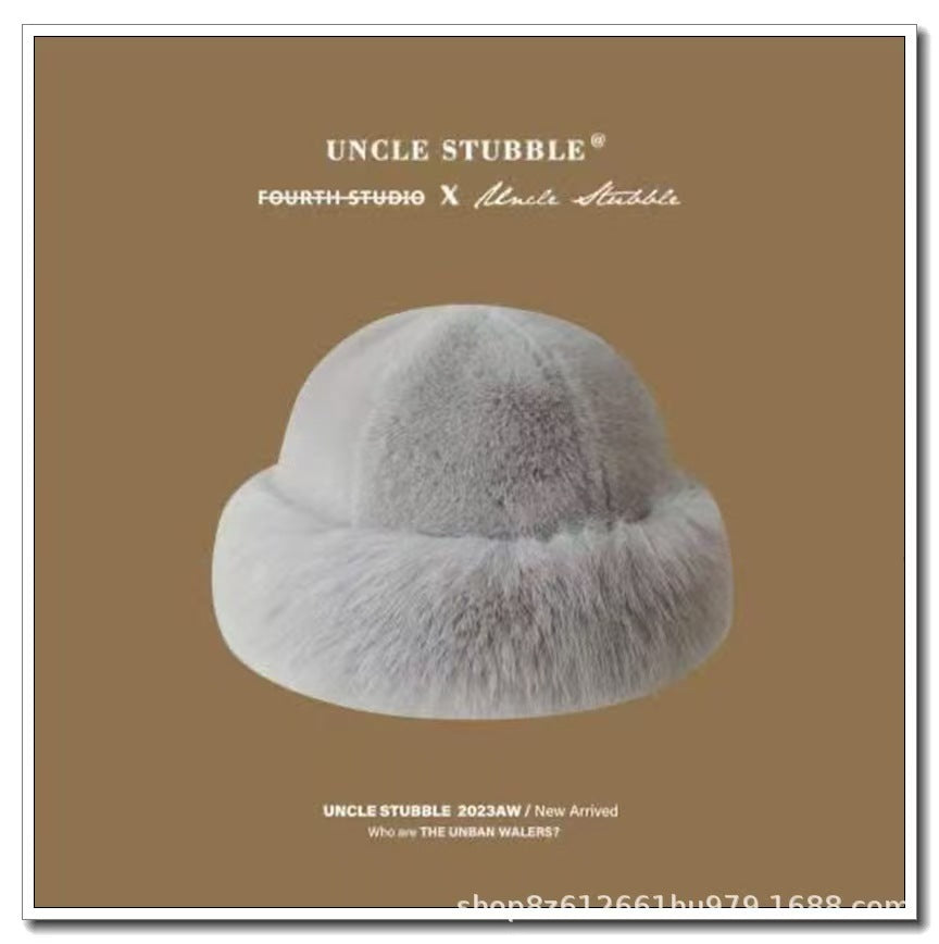 Plush Mongolian Hat For Cold Weather, Warm Fleece-lined Women's Winter Hat