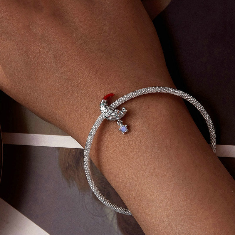 Moonlight Santa Claus Diy Bracelet String Beads