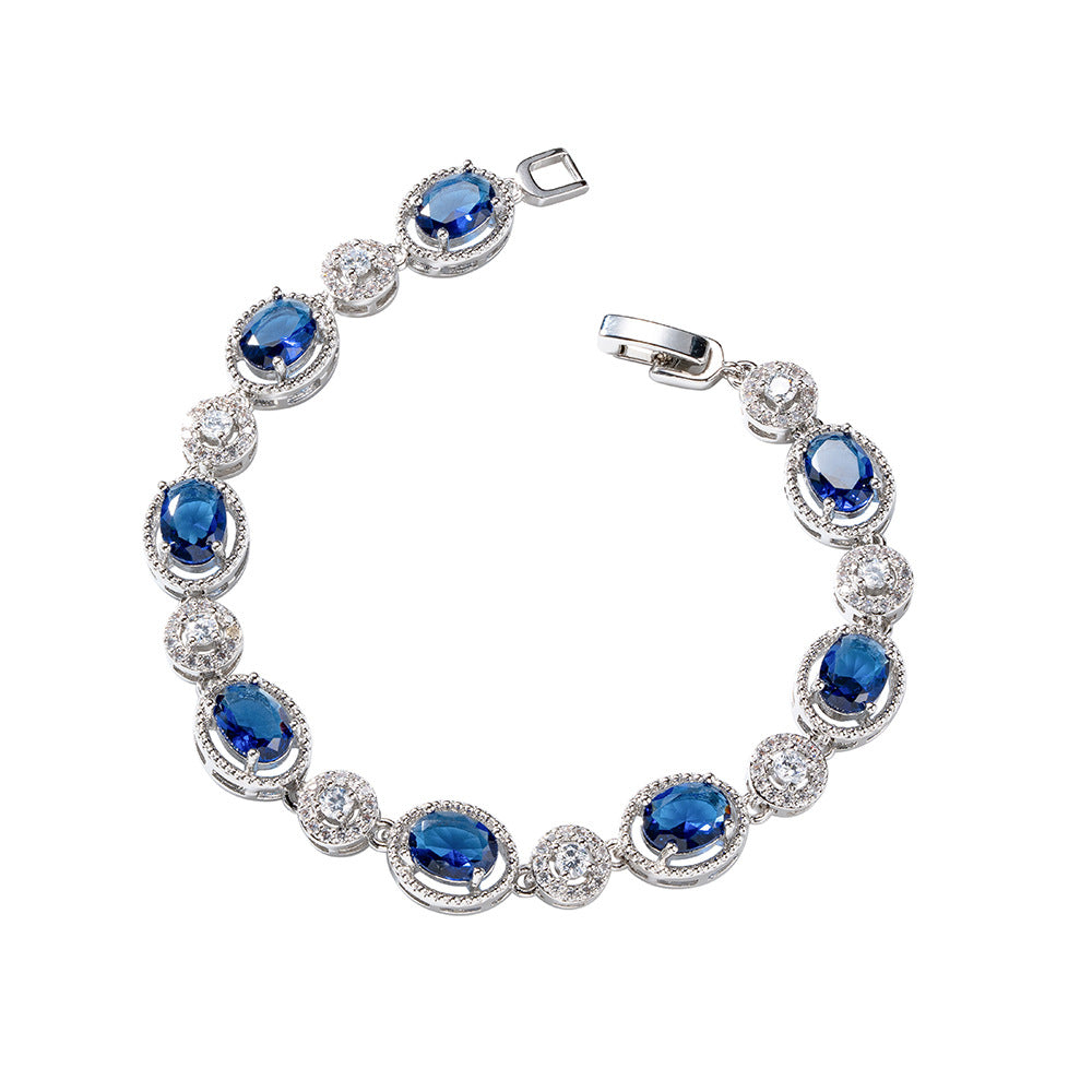 Retro Refined Geometric Oval Bracelet An Elegant Piece Of Jewelry