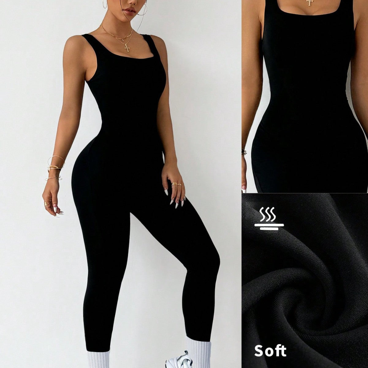 Yoga Tight Jumpsuit One-piece High Elastic Fitness One-piece