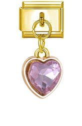 Italian-style Modular Gold Bracelet Accessory Pendant