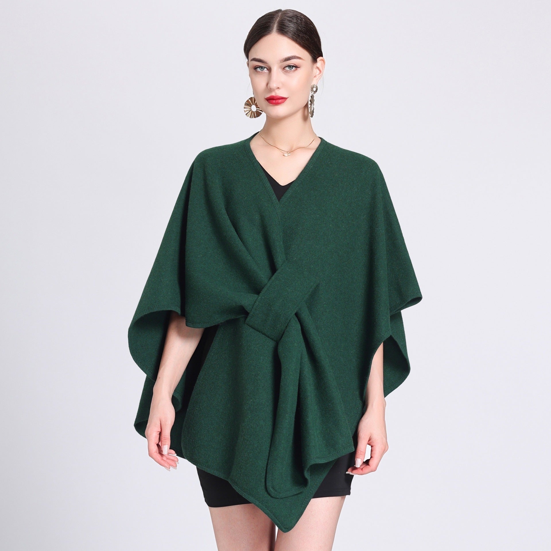 Fashion Shawl Cape Outer Wear
