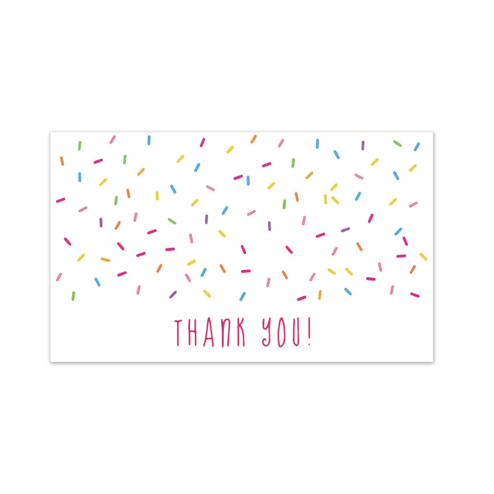Thank You Card Coated Paper Card