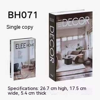 Fake Book Photo Props Soft Decoration Emulational Book Decorative Book