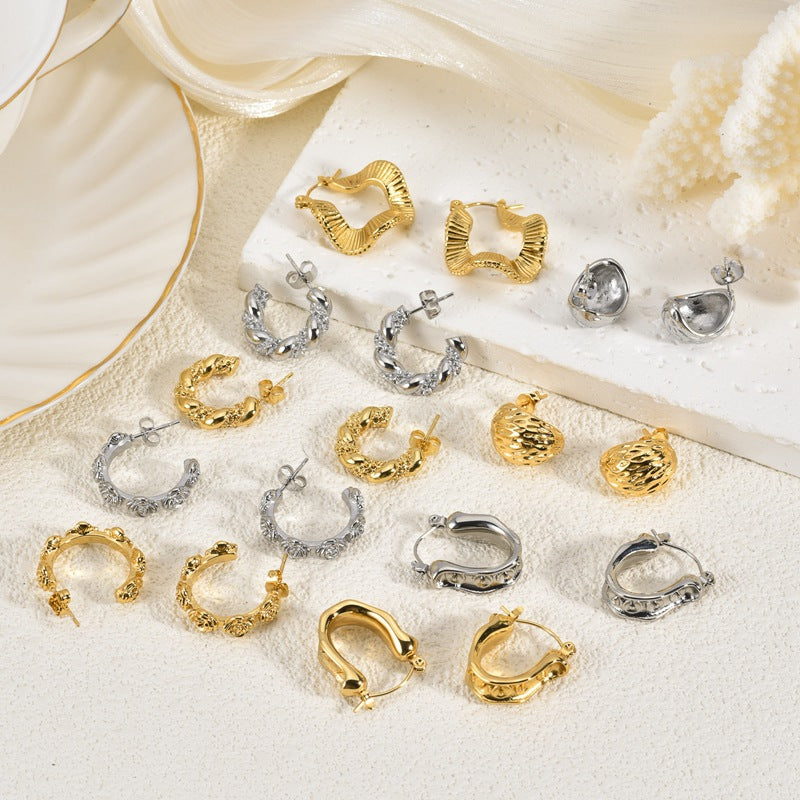 Edgy, High-end Earrings For Fashion-forward Women