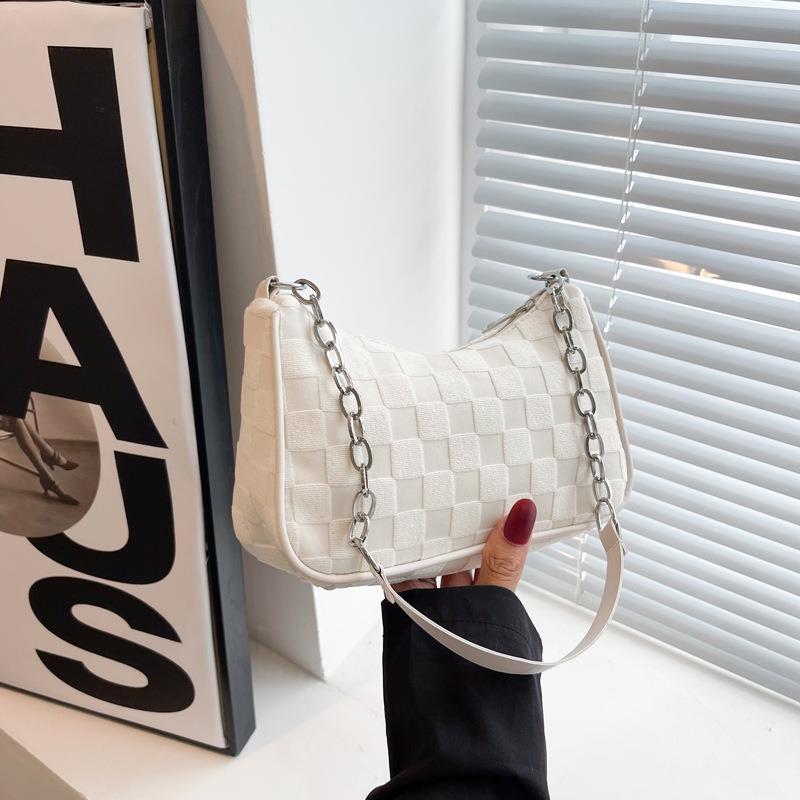 New Autumn Trendy Korean-Style Fashionable Canvas Plush Bag