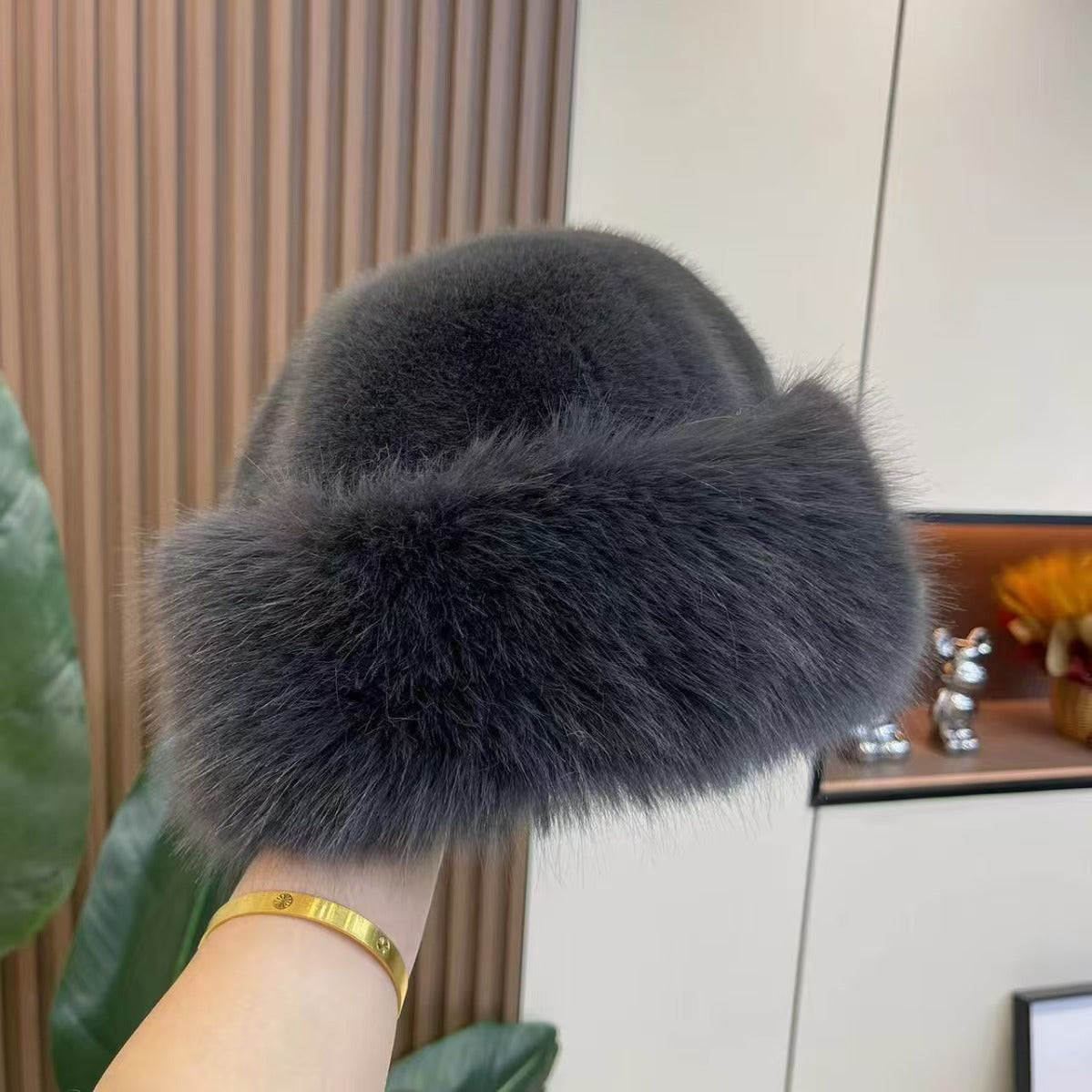 Plush Mongolian Hat For Cold Weather, Warm Fleece-lined Women's Winter Hat