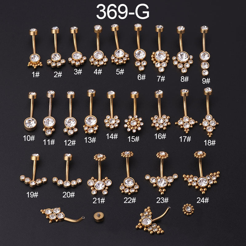 New Popular Stainless Steel Sexy Navel Stud
