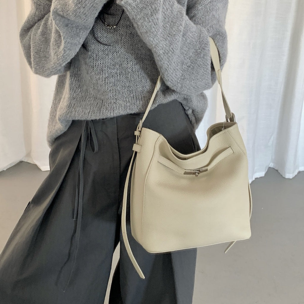 Womens Casual High-Capacity ShoulderCrossbody Bag